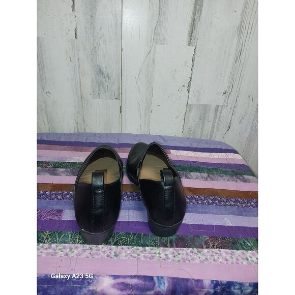 Torrid V Cut Black Ankle Booties Size 8W Faux Leather - Picture 7 of 10